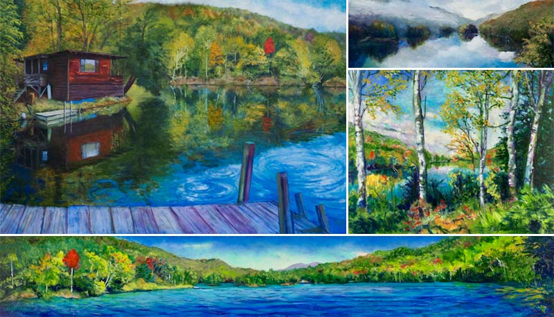 Collage of Vermont images
